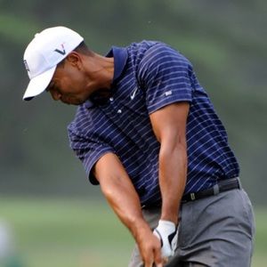 Nike Tiger Woods Golf Polo Shirt Purple 